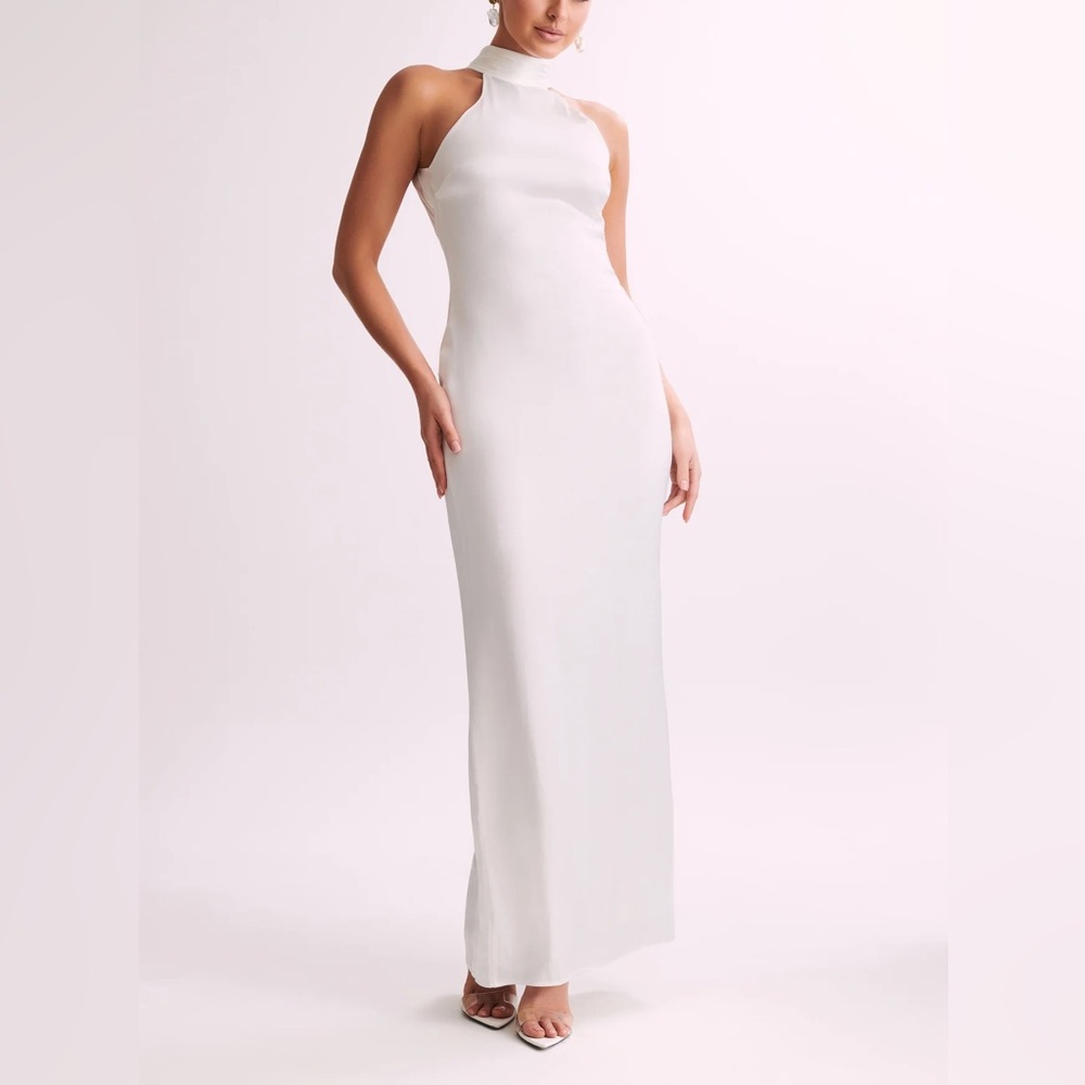 Meshki Claire Halter neck dress